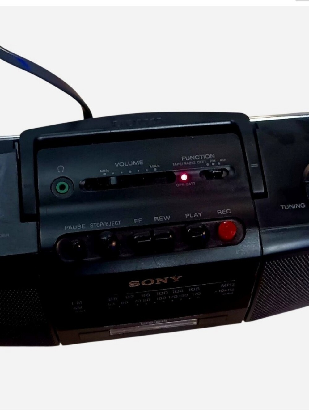 Sony Portable Boombox Radio Cassette Player - Picture 3 of 8